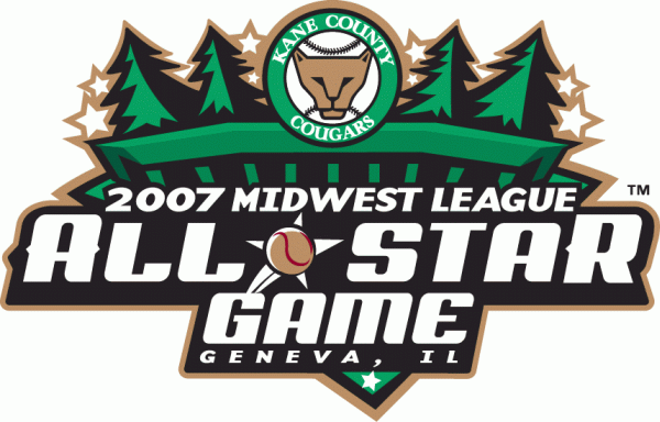 Midwest League All-Star Game 2007 Primary Logo iron on transfers for T-shirts
